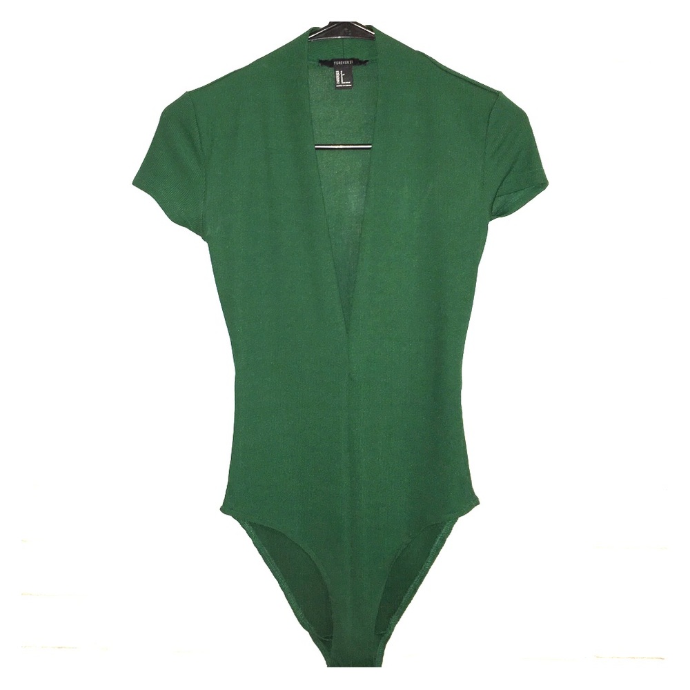Plunging Deep V Bodysuit